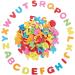 1300 Pieces Small Foam Letters Stickers for Crafts  50 Sets of 0.87 Self-Adhesive A-Z Alphabet Letters (6 Assorted Colors)