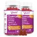 Quercetin Gummies, Organic Quercetin with Vitamin C and Zinc, Bromelain, Elderberry & Vitamin D - Immune Support - Adults & Kids, Women & Men - 120 Vegan Gummies Chewable 60 Count (Pack of 2)