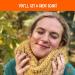 CraftStarter Crochet Kit for Beginners - Yarn, Wooden Crochet Hook, Instructions - Make a Real Scarf - Perfect Gift (Yellow) - Buy Online on GoSupps.com