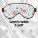 Cute Flamingo Sleep Mask | Adjustable Double-Sided Eye Covers | Soft Sleeping Mask for Eye Edema & Perfect Shading - Shop Internationally - Buy Online on GoSupps.com