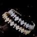 Jorsnovs Small Cubic Zirconia Crown for Women - Bridal Wedding Tiaras | CZ Queen Quinceanera & Birthday Party Hair Accessories - Silver - Buy Online on GoSupps.com