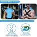 Relief Expert Large Full Back and Shoulder Ice Pack Wrap - Reusable Gel Cold Compression for Pain Relief - Soft Plush Lining - Buy Online on GoSupps.com