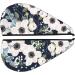 Floral Blue Microfiber Hair Towel Wrap | Super Absorbent & Quick Dry | Ideal for Long Curly & Thick Hair - Buy Online on GoSupps.com