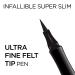 L'Oreal Infallible Super Slim Liquid Eyeliner 402 Grey - 0.034 fl oz (1 ml) | Long-Lasting & Precise - Buy Online on GoSupps.com
