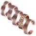 MagEnergy Copper Magnetic Rings for Men,Magnetic Therapy Ring for Pain Relief Adjustable Rings Gift(5pcs) Copper/D
