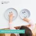 Matchstick Monkey Anti-Slip Silicone Plate and Bowl Set | BPA Free | Grey Monkey Design - Buy Online on GoSupps.com