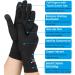 2 Pairs Copper Arthritis Gloves for Relief Pain for Women Men Full Finger Compression Gloves for Carpal Tunnel Osteoarthritis Joint Pain Computer Typing Driving Hand Support (Small) Small Black-full Finger - Buy Online on GoSupps.com