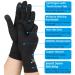 Copper Arthritis Gloves with Touch Screen - 2 Pairs Full Finger Compression Gloves for Men Women - Relieve Hand Pain, Swelling, Carpal Tunnel - Support Wrist and Hand Joint - Black Large - Buy Online on GoSupps.com