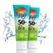 Reef Friendly Kids Sunscreen SPF 50 Mango Lime Scent Body Lotion Rich in Anti-Oxidants Water Resistant Up to 80 Minutes Broad Spectrum 4 oz 2 Pack 4 Fl Oz (Pack of 2) SPF 50 Kids