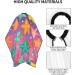 Stars Printed Polyester Hair Cutting Cape | Professional Adult Haircut Accessories | Smooth & No Sticky Hair | 55x66in - Buy Online on GoSupps.com