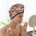Hair Towel Wrap - Quick Drying Turban with Button | Colorful Seashells Design for Effortless Hair Care - Buy Online on GoSupps.com