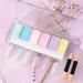 Folmywy Chrome Nail Powder Aurora Set 6 Colors Metallic Mirror Effect Pigment Solid Iridescent Neon Manicure Glitter Home DIY Salon Gel Fingernails Polish Aurora Color - Buy Online on GoSupps.com