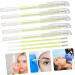 Mikinona 5pcs Beauty Spot Eyebrow Pen Fluorescent Green Pen Markers Pen Marking Pen Plastic - Buy Online on GoSupps.com