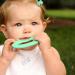 Toofeze Ice Cold Baby Teether Toy   Fast Pain Relief   All Natural Silicone and Stainless   Ages 3 mos+ (Mint Green) - Buy Online on GoSupps.com