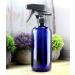 16oz Cobalt Blue Plastic Spray Bottles (6-Pack) with Heavy Duty Sprayers and Chalkboard Labels - BPA-Free PET, Ideal for Aromatherapy, DIY Cleaning, Kitchen, Hair - 16oz - Buy Online on GoSupps.com