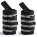 Serichamk Weight Lifting Wrist Wraps - Professional Grade with Thumb Loops for Men - Grey | Wrist Support to Avoid Injury | Set of 20 - Buy Online on GoSupps.com