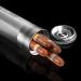 AILE Stainless Cigar humidor Travel Cigar case Silver Travel Cigar case Tube for 3 to 4 Cigars Portable Cigar case Cigar Hygrometer Gift for man - Buy Online on GoSupps.com