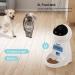 Iseebiz Automatic Cat Feeder 101oz Timed Dry Food Dispenser | Anti-Clog Design, 4 Meals, Portion Control | Voice Recorder, Dual Power Supply | for Small Medium Cats Dogs - Buy Online on GoSupps.com