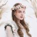 Flower Crown Headbands Boho Floral Headband Wreath Flower Headbands for Women Girls Floral Headband for Women Girl Wedding Ceremony Party Festival - White - Buy Online on GoSupps.com