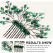 Ipetboom Green Branches and Leaves Hair Comb Rhinestone Hair Wedding D cor Bridal Hair Comb Bride Hair Clip Bride Wedding Hair Comb Styling Hair Clips Crystal Banquet Leaf Metal - Buy Online on GoSupps.com