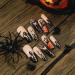 Halloween Press on Nails Short Coffin Fake Nails Stick on Nails Stick On Artificial False Nail Tips for Home and Salon JP2506 - Buy Online on GoSupps.com