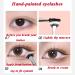 Angled Fan Shaped Eyelash Brush Eyelash Comb Separator Eyelash Comb Brush Mascara Fan Brush for Lashes Portable Folding Cosmetic Brushes Eyelash Separator Bent Applicators (2pcs Eyeliner Brush) - Buy Online on GoSupps.com