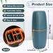 Travel Toothbrush Mug Case - Portable 3-in-1 Toothbrush & Toothpaste Holder for Business Trips Camping & Daily Use - Ocean Blue - Buy Online on GoSupps.com