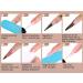 AIMEILI 8 in 1 Builder Base Sheer Color Gel Set No Need Slip Solution Builder Extension Soak Off UV LED Nude Gel Polish Multicolour Of 6pcs X 10ml - Gift Kit 38 6-38 1.67 ml (Pack of 6) - Buy Online on GoSupps.com