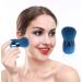 Glomora Blush Brush Soft Fluffy Hair Mushroom Head Make Up Brush for Bronzer Loose Powder Cosmetics Dark Blue - Buy Online on GoSupps.com