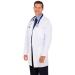 Figura Elevar Deals Professional Lab Coat Men - Laboratory Coat 40 Inch Kick Pleat Doctor Coat Men (X-Large)