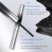Iron Wand Mascara Waterproof Mascara Mascara 3d Curling Eyelash Iron Mascara Non-Clumping Long Lasting Intenses Length Lash Mascara (Mix-2) - Buy Online on GoSupps.com