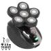 Head Shaver Smooth Surface 5 in 1 Heads Grooming Kit USB Charging Cleaning Brush for Home Use
