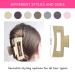Elemensse Hair Claw Clips Variety Pack - Assorted Sizes & Colors for Women - Ideal for Thin & Thick Hair - Buy Online on GoSupps.com