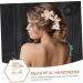 PLAFOPE 1 Set Leaves and Flowers Hair Comb Hair Comb Clip Girl Headpieces for Wedding Decorative Hair Combs Hair Accessories for Women Headpiece for Wedding Decoration Bridal Headpiece - Buy Online on GoSupps.com