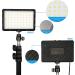 Professional Photography Video Lighting Kit with 70 LEDs, Color Filter - Perfect for Studio, Streaming, YouTube, TikTok, Portrait Shooting - Black - Buy Online on GoSupps.com