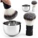 Sanwood Dust Remover Set - High Elasticity Beard Brush & Soap Shell for Men - Quick Foaming Shaving Brushes | Perfect for Home Use - International Shipping Available - Buy Online on GoSupps.com