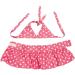 Pink Polka Dot Dog Bikini Set - Cute Beach Swimsuit for Small Dogs and Cats (L Size) - Buy Online on GoSupps.com