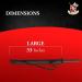 Black Katana Bokken Large Weapon Carry Case - Armory Replicas - Buy Online on GoSupps.com