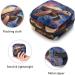 Galaxy Turtle Sanitary Napkin Storage Bag | Period Pouch for Women & Teen Girls | Nursing Pad & Menstrual Cup Holder | Multi-colored | 1Pc - Buy Online on GoSupps.com