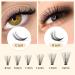 240pcs Individual False Eyelashes - 20D 0.07 C Curl Mix (8-14mm) - Reusable DIY Cluster Eyelash Extensions for Stunning Eye Makeup - Buy Online on GoSupps.com