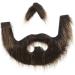 FOMIYES 3 Sets Beard Dress up Fake Beard False Mustache Pirate Beard Brown Beard Fake Mustache Beards Plush 20.00X13.00X0.50CMx3pcs Multix3pcs - Buy Online on GoSupps.com