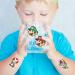 Mario Party Supply Temporary Tattoos - Pack of 34 | Skin Safe, Made in USA | Party Favors & Supplies - Buy Online on GoSupps.com