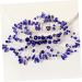 Didiseaon Bridal Crystal Hair Comb Wedding Hair Clips Bridal Hair Clip Tiara for Bride Wedding Bride Crystal Hair Comb Rhinestone Hair Clips Blue Crystal Bridesmaid Alloy Headgear - Buy Online on GoSupps.com