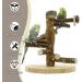 WishesMar Budgie Playground for Cockatiels & Parrots - 24.5x22x22 cm Wooden Bird Playset - International Shipping - Buy Online on GoSupps.com