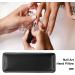 Nail Duster Storage Solution Stable Non-Shaking Armrest Pillow Rectangular Faux Leather Space-Saving Professional Comfortable Hand for Manicure Black 1pc 1pc Black - Buy Online on GoSupps.com