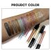 12 Colors Liquid Glitter Eyeshadow Set - Waterproof Long-Lasting Metallic Pigment Makeup Kits - Buy Online on GoSupps.com