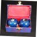 Frcolor Health Massage Handball Set - Decompression Stress Relief Fitness Balls for Hands | Chinese Massage Globes - Buy Online on GoSupps.com