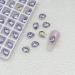 FEIlei 10 Pcs Heart Nail Charms Pointed Back Nail Art Charms Butterfly Nail Rhinestones - Buy Online on GoSupps.com