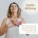 Healthspan Garlic 800mg (3 Months' Supply) with Vitamin B1 | Supports Heart & Respiratory Health | Maintains Cholesterol Levels | Odour Controlled Vegan Capsules | 180 Count - Buy Online on GoSupps.com