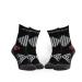 ESSA MERINO 2 PAIRS - Merino wool hiking socks - breathable - for men and women - trekking socks 35-38 black-black